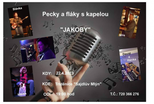 Hudební večer s kapelou JAKOBY