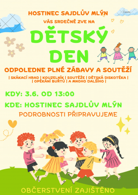 Dětský den u nás na mlejně