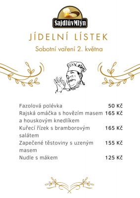 Sobotní vaření